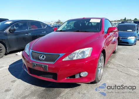 2010 Lexus Is 350C from USA, damaged, VIN JTHFE2C26A2500270